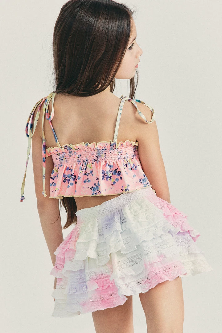LoveShackFancy Girls Billie Skirt 6 LoveShackFancy Girls Billie Skirt