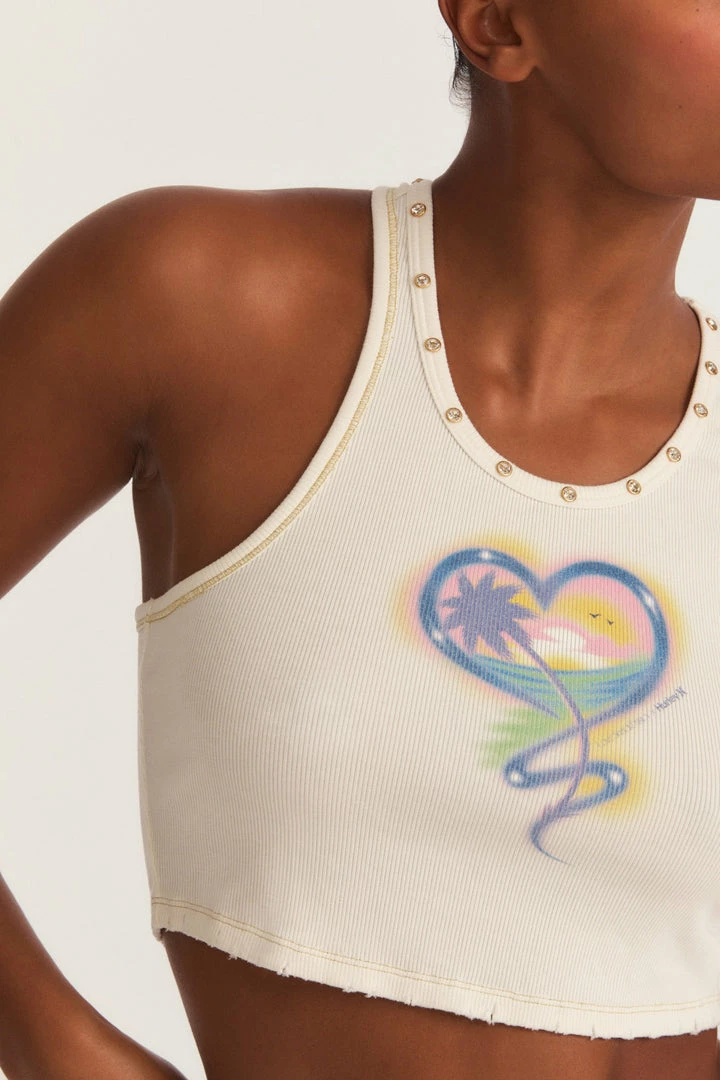 LSF Tops LoveShackFancy X Hurley Cropped Rib Tank 6 LSF Tops LoveShackFancy X Hurley Cropped Rib Tank