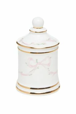 LoveShackFancy Bow Vanity Jar Home Decor