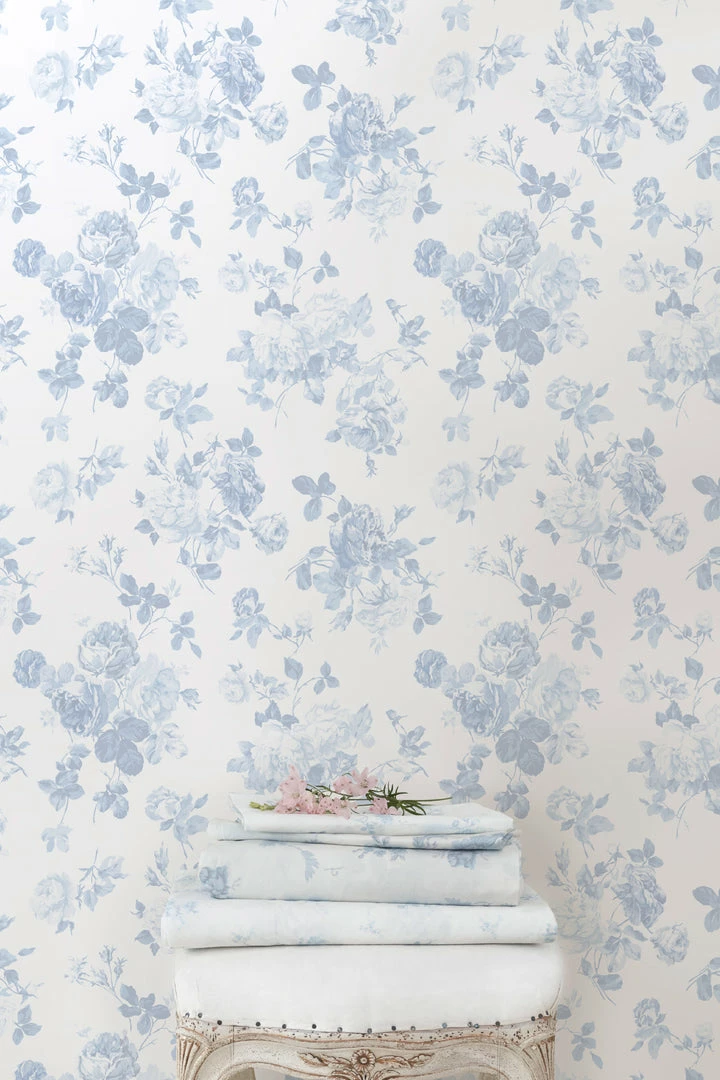 LoveShackFancy Everblooming Rosettes Wallpaper Home Decor 3 LoveShackFancy Everblooming Rosettes Wallpaper Home Decor