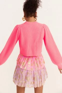 LoveShackFancy Tops Avignon Cropped Cardigan Sweater 17 LoveShackFancy Tops Avignon Cropped Cardigan Sweater