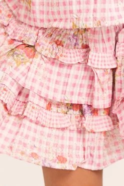 LoveShackFancy Girls Billie Skirt Little Girls 11 LoveShackFancy Girls Billie Skirt Little Girls