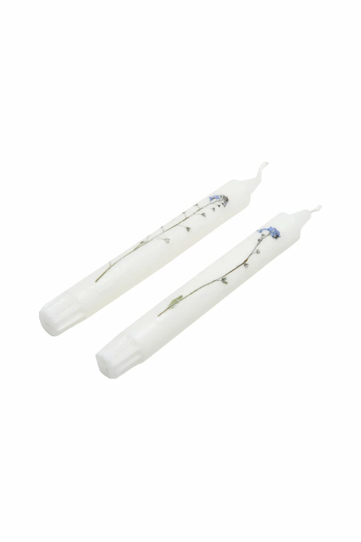 LoveShackFancy Blue Wildflower Candlestick Set Home Decor 3 LoveShackFancy Blue Wildflower Candlestick Set Home Decor