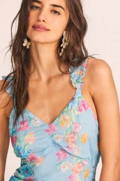 LoveShackFancy Desra Mini Dress