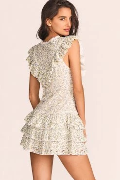 LoveShackFancy Lunetta Mini Dress