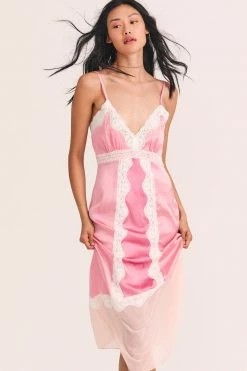 LoveShackFancy Josette Midi Dress