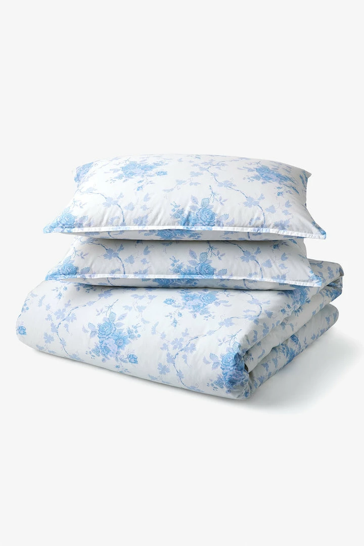 LoveShackFancy La Vie En Rose Duvet Cover & Sham Set 14 LoveShackFancy La Vie En Rose Duvet Cover & Sham Set