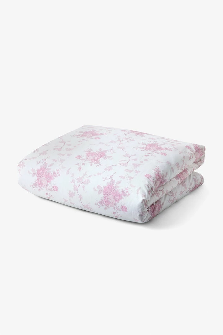 LoveShackFancy La Vie En Rose Duvet Cover & Sham Set 8 LoveShackFancy La Vie En Rose Duvet Cover & Sham Set