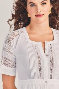 LoveShackFancy Edie Midi Dress Dresses