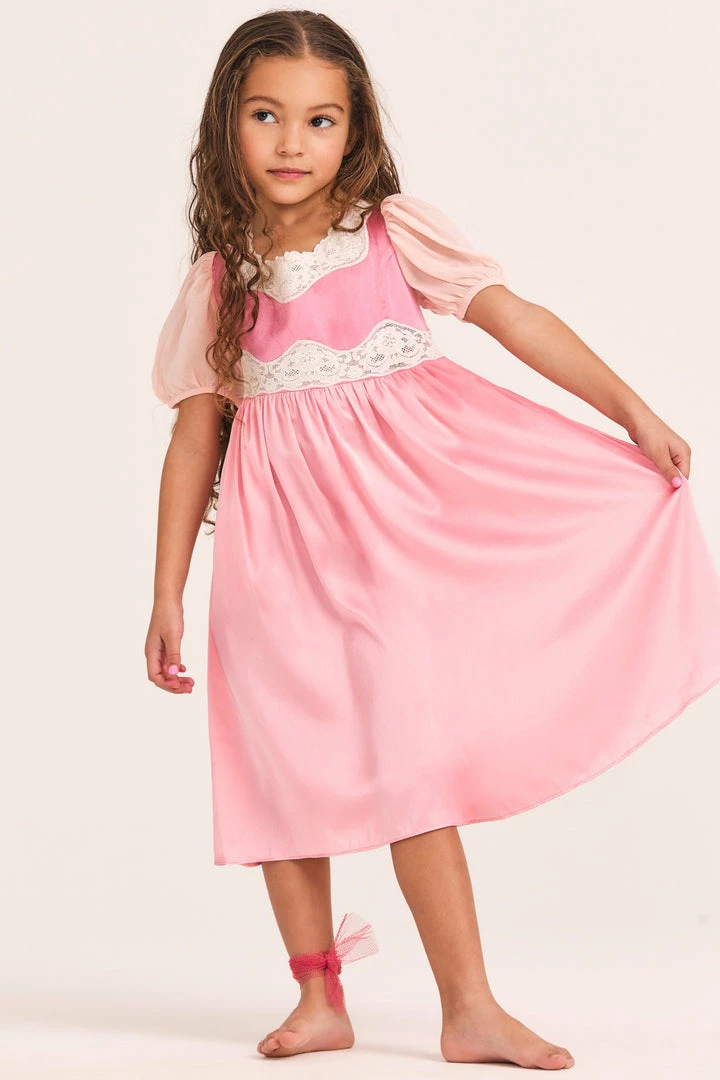 LoveShackFancy Little Girls Girls Holly Dress 3 LoveShackFancy Little Girls Girls Holly Dress