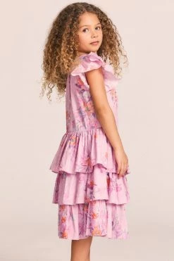 LoveShackFancy Girls Callie Dress Little Girls 9 LoveShackFancy Girls Callie Dress Little Girls