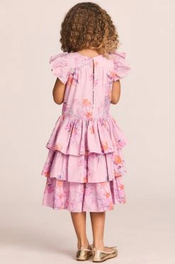 LoveShackFancy Girls Callie Dress Little Girls 10 LoveShackFancy Girls Callie Dress Little Girls