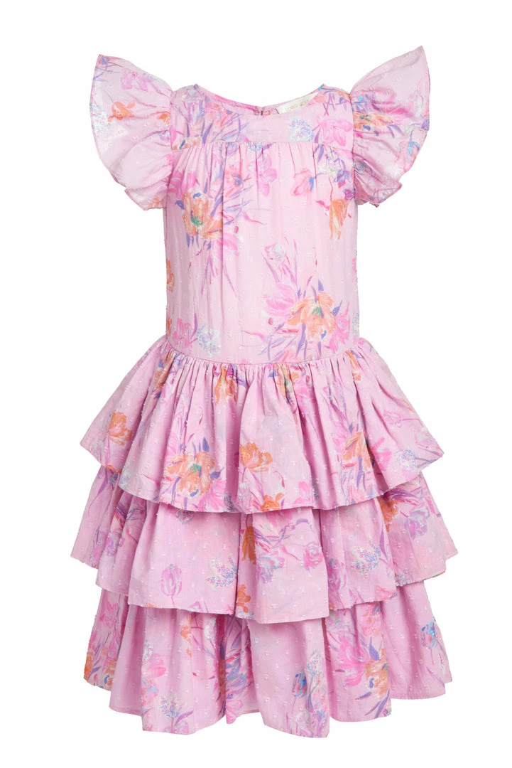 LoveShackFancy Girls Callie Dress Little Girls 7 LoveShackFancy Girls Callie Dress Little Girls