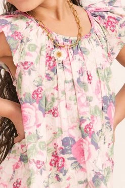 LoveShackFancy Girls Lou Dress Little Girls