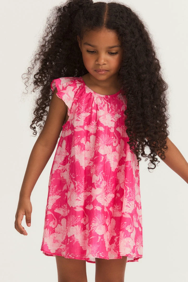 LSF Mommy & Me Girls Lou Dress - BABY PINK TIDE 3 LSF Mommy & Me Girls Lou Dress - BABY PINK TIDE