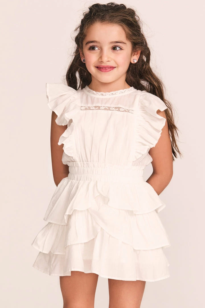 LoveShackFancy Girls Decker Dress 3 LoveShackFancy Girls Decker Dress