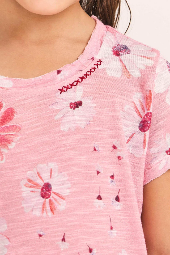 LoveShackFancy Girls Mini Calix Tee 4 LoveShackFancy Girls Mini Calix Tee