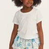 LSF Girls Mini Calix Tee - WHITE