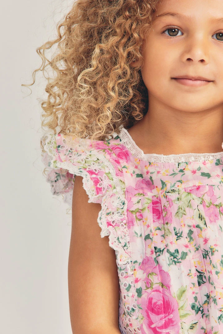 LoveShackFancy Little Girls Girls Alodie Top 4 LoveShackFancy Little Girls Girls Alodie Top