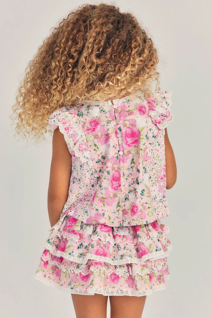 LoveShackFancy Little Girls Girls Alodie Top 6 LoveShackFancy Little Girls Girls Alodie Top