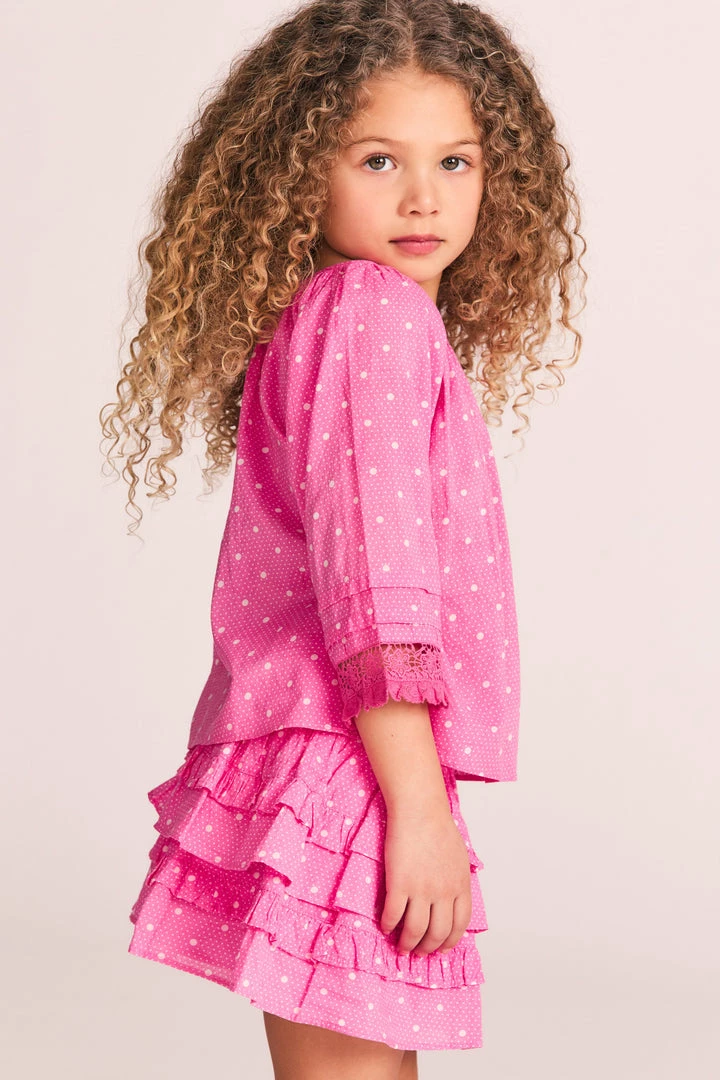 LoveShackFancy Girls Alanza Top 5 LoveShackFancy Girls Alanza Top