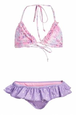 LoveShackFancy Little Girls Girls Mini Harbor Bikini Set