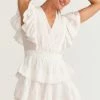 LoveShackFancy Dresses Gwen Mini Dress - WHITE