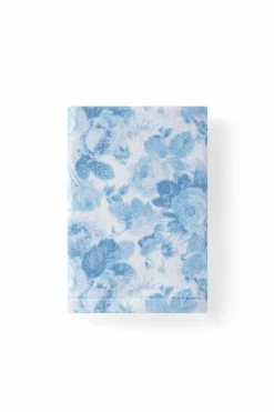 LoveShackFancy Palm Beach Rose Hand Towel - SLATE BLUE DREAM