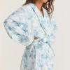 LoveShackFancy Indie Robe - SLATE BLUE DREAM Bath