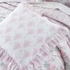 LoveShackFancy Ruffle Throw Pillow - SUNRISE KISS PINK Bedding 2 LoveShackFancy Ruffle Throw Pillow - SUNRISE KISS PINK Bedding