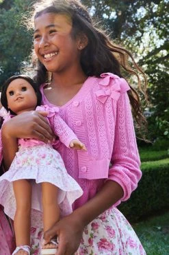 LoveShackFancy X American Girl Girls Garden Party Cardigan