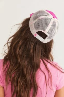 LSF LoveShackFancy X Hurley Rhinestone Trucker Hat The Vacation Edit