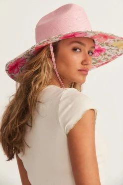 LSF The Vacation Edit LoveShackFancy X Hurley Straw Hat