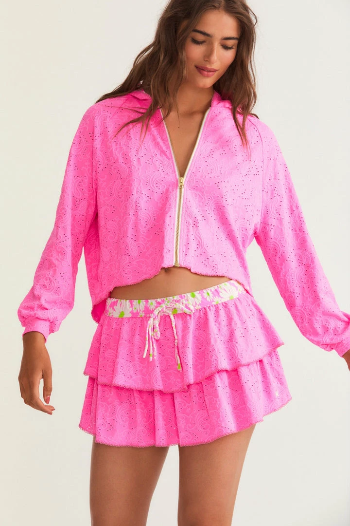 LSF LoveShackFancy X Hurley Tiered Mini Skirt The Vacation Edit 3 LSF LoveShackFancy X Hurley Tiered Mini Skirt The Vacation Edit