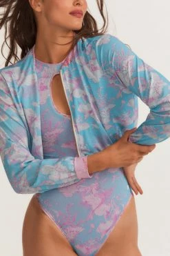 LSF Tops LoveShackFancy X Hurley Cropped Bomber Jacket 13 LSF Tops LoveShackFancy X Hurley Cropped Bomber Jacket