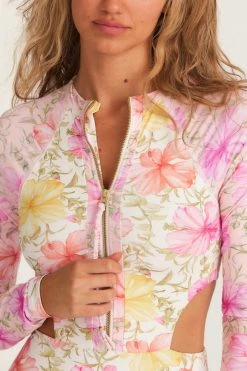 LSF Swim LoveShackFancy X Hurley Long Sleeve Surf Suit 14 LSF Swim LoveShackFancy X Hurley Long Sleeve Surf Suit