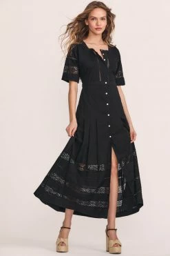 LoveShackFancy Edie Midi Dress Dresses