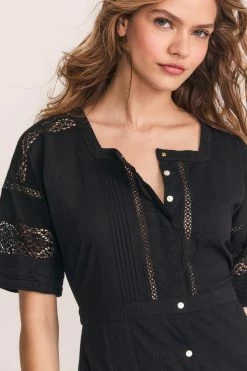 LoveShackFancy Edie Midi Dress Dresses