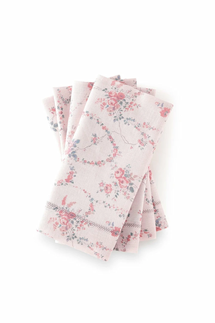 LoveShackFancy Linen Napkin Set 15 LoveShackFancy Linen Napkin Set
