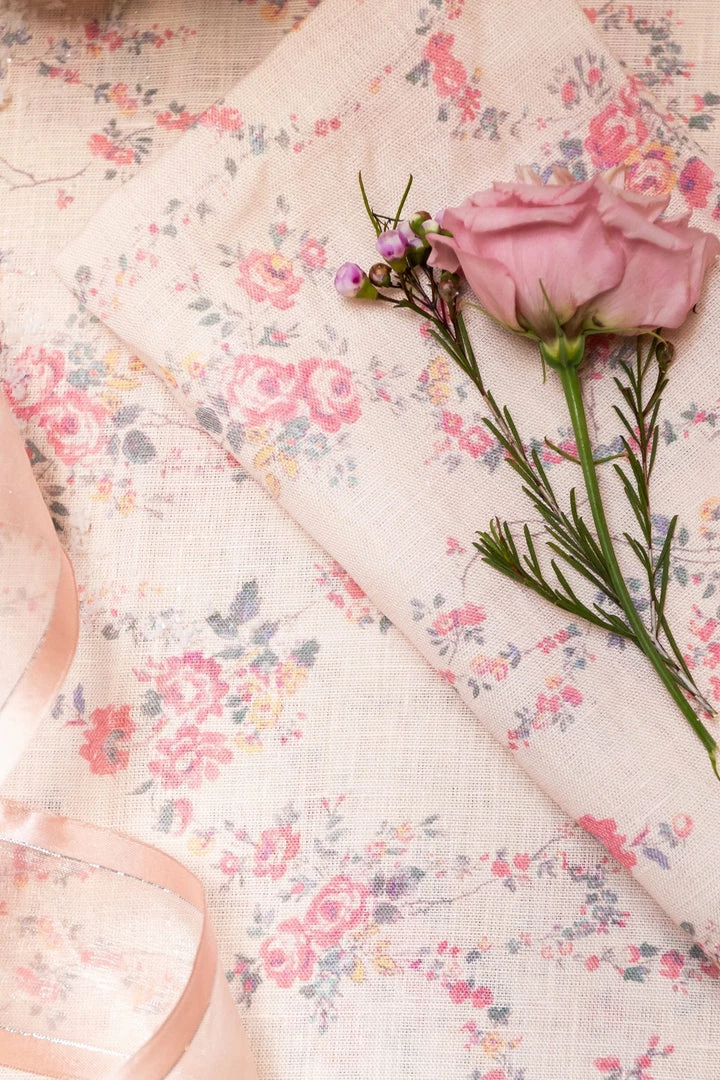 LoveShackFancy Tablescape Linen Napkin Set - CHALET CREMA 3 LoveShackFancy Tablescape Linen Napkin Set - CHALET CREMA