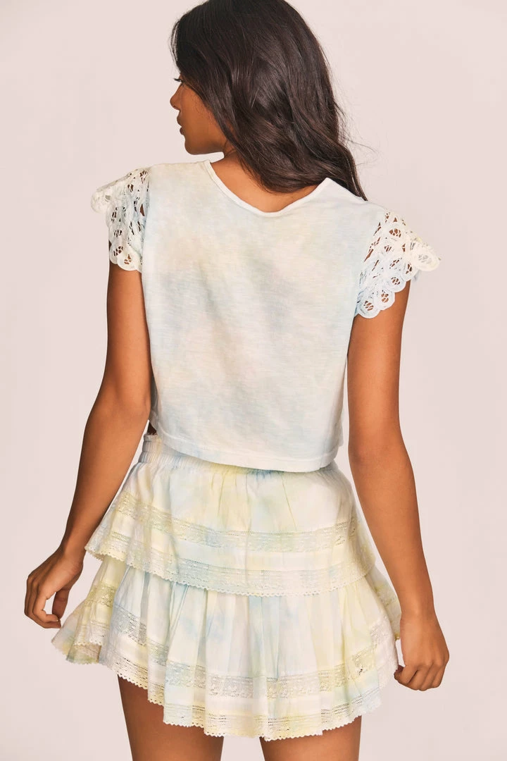 LoveShackFancy Rubin Lace Tee 6 LoveShackFancy Rubin Lace Tee