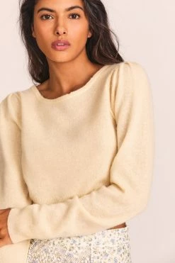 LoveShackFancy Lune Crop Pullover Sweaters & Knits 10 LoveShackFancy Lune Crop Pullover Sweaters & Knits