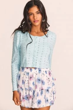 LoveShackFancy Jonah Crop Cardigan