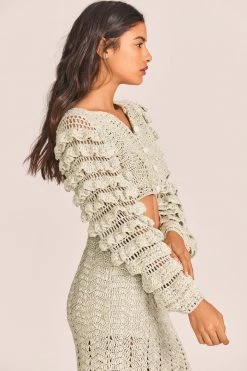 LoveShackFancy Junice Crop Cardigan Creative Directors Picks