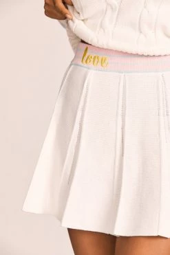 LoveShackFancy New Arrivals Roz Mini Skirt