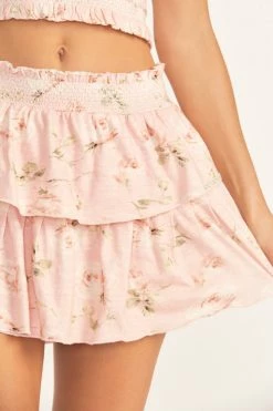 LSF Skirts Ruffle Mini Skirt
