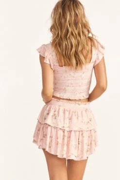 LSF Skirts Ruffle Mini Skirt