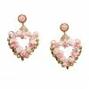 LSF LoveShackFancy X Lova Dolce Vita Heart Flower Earrings