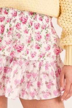 LoveShackFancy X American Girl Ruffle Mini Skirt 9 LoveShackFancy X American Girl Ruffle Mini Skirt