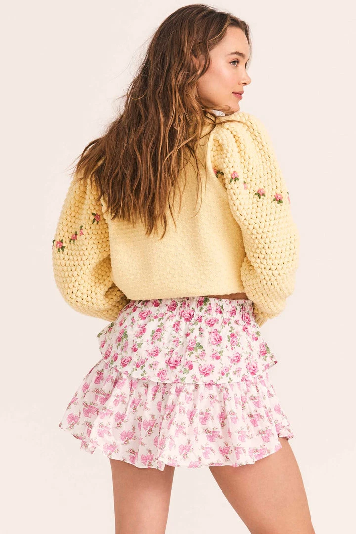 LoveShackFancy X American Girl Ruffle Mini Skirt 7 LoveShackFancy X American Girl Ruffle Mini Skirt